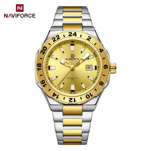 Naviforce NF9249 Men's Water Resistant Analog Luxury Watch Date Edition