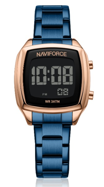 NF5047 - NAVIFORCE New Luxury Brand Digital Women Watches Waterproof Luminous Date Ladies Wristwatch Fashion Womens Watches